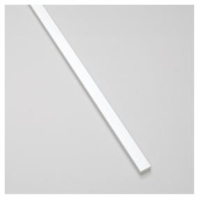 900mm Length of Solid PVC Build Off - 50mm x 25mm